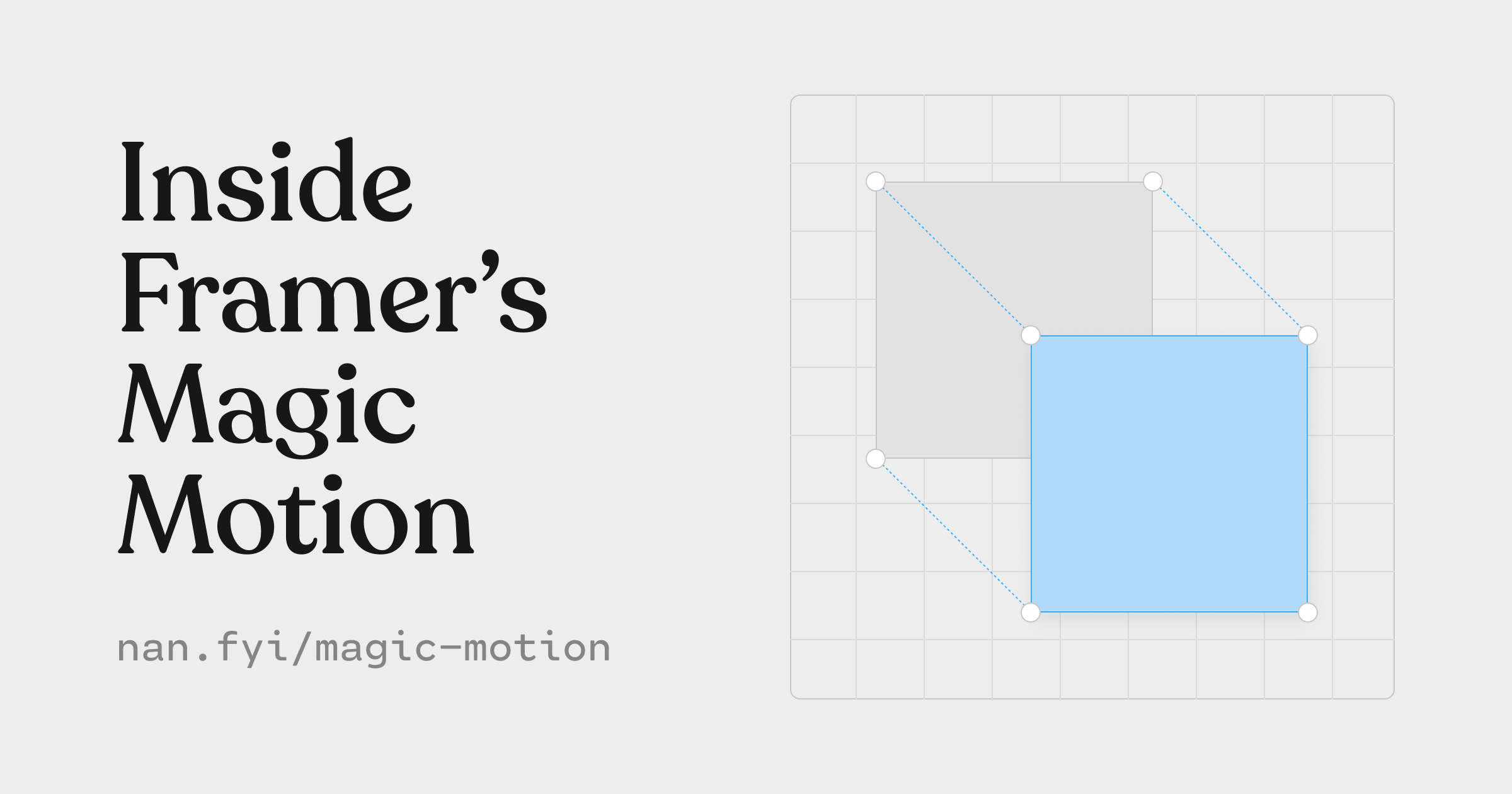 Inside Framer's Magic Motion