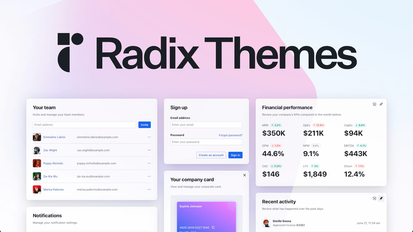 Radix UI Themes