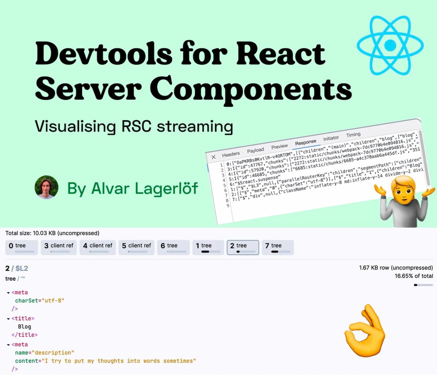 Devtools for React Server Components