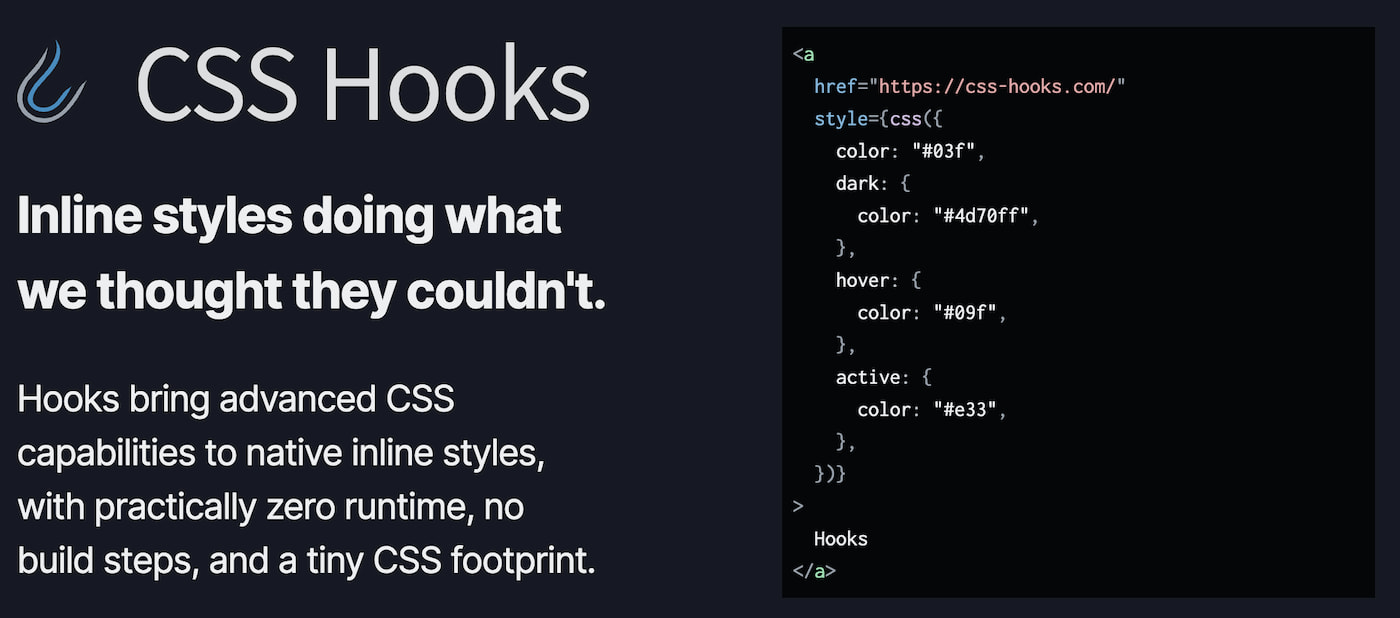 CSS Hooks