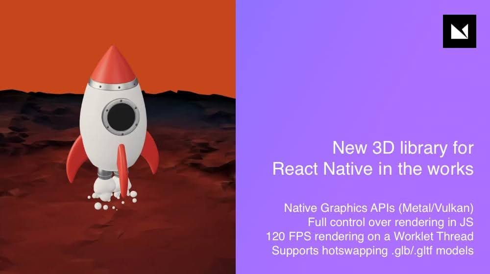 New 3D library for React Native in the works