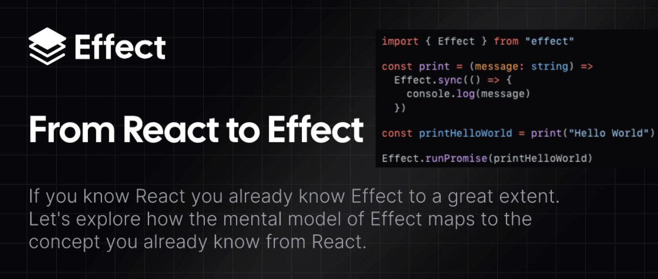 From React to Effect