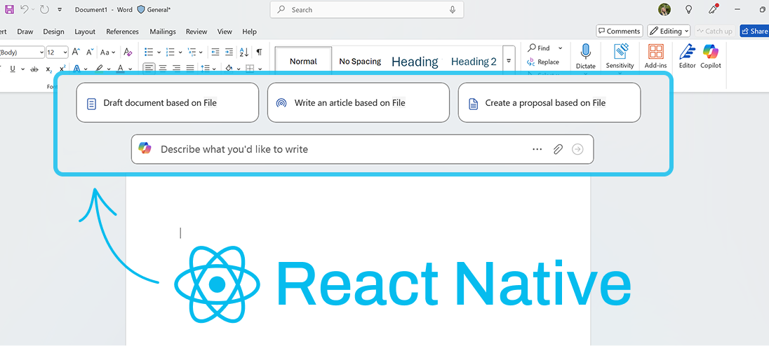 MS Office uses React Native