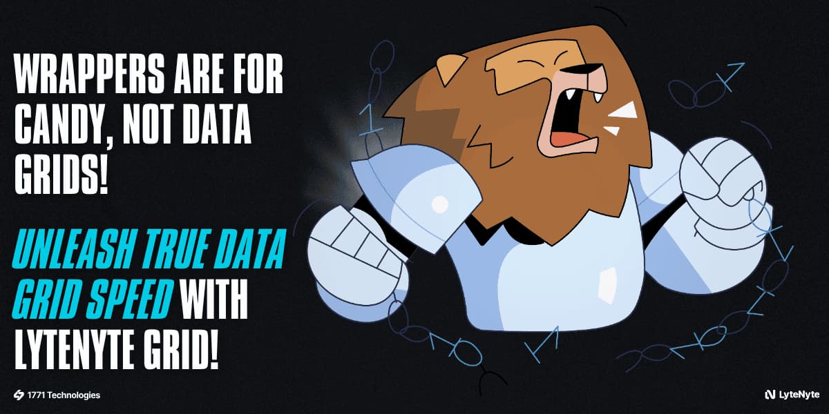 Slow And Janky Data Grids Suck. LyteNyte Grid Doesn't. 