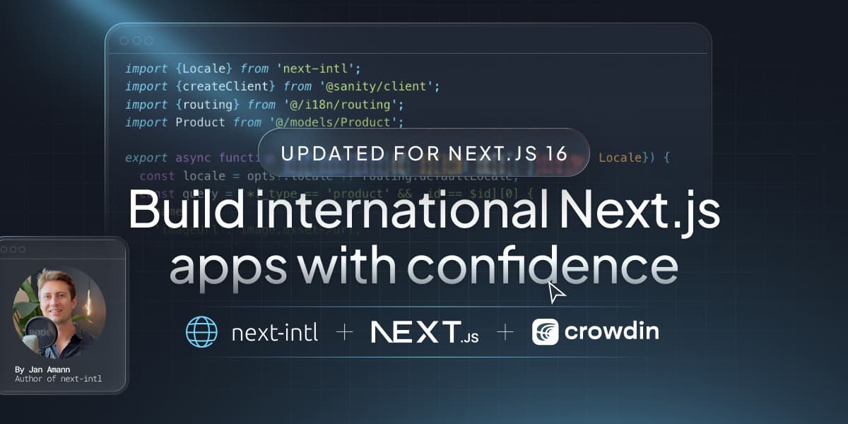 Internationalizing your Next.js app in 2026